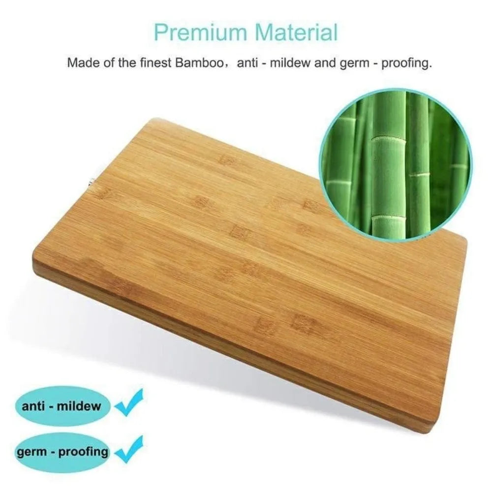Antibacterial Bamboo Cutting Board – Anti-Mold Chopping Board Bamboo Cutting Board Nixie