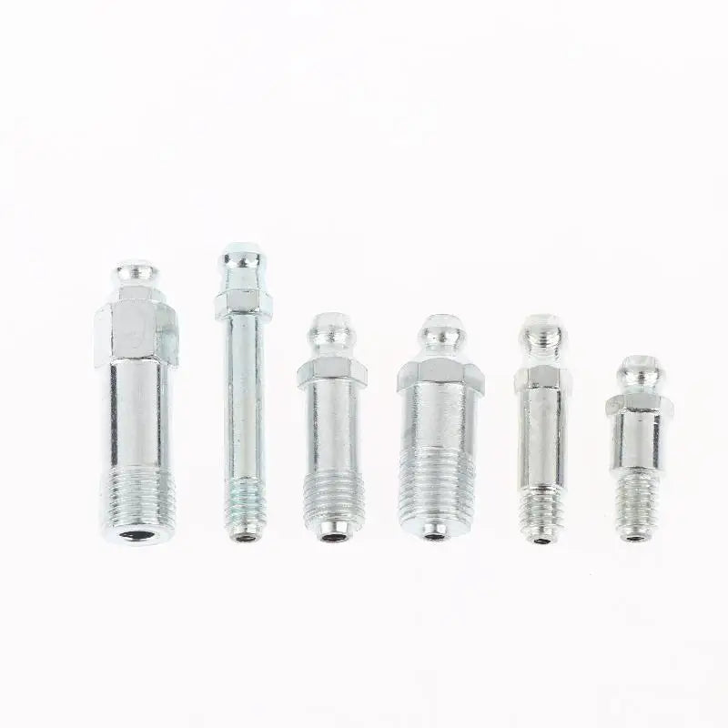 5Pcs Lengthened Zerk Grease Nipple Fittings M6 M8 M10 Metric Straight Grease Zerk Fittings Nixie