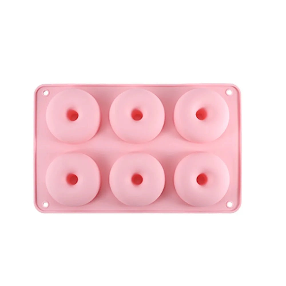 Silicone Round Baking Mold – Cake, Chocolate & Cookie Mold Silicone Baking Mold Nixie pink