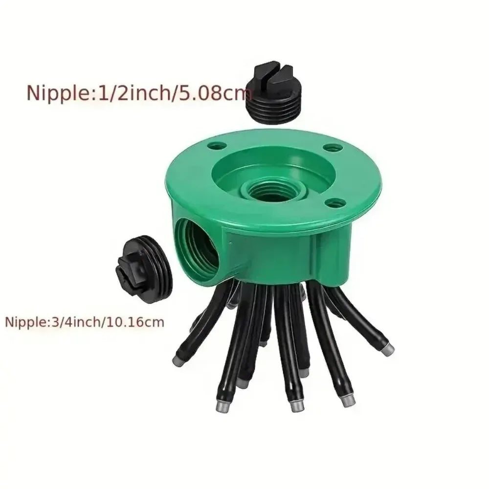 360° Automatic Rotating Garden Sprinkler – Gear Drive Nozzle Garden Sprinkler Nixie