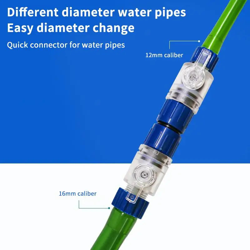 Aquarium Filter Water Valve Connector 12/16/20mm Non-Toxic Aquarium Filter Accessory Nixie