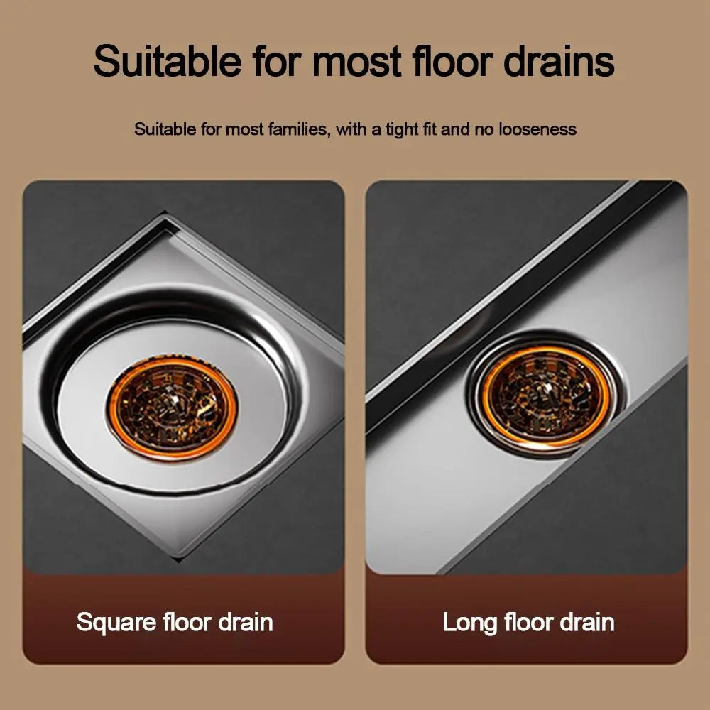 Backflow Preventer Floor Drain Anti-Odor Silicone Strainer Insert Floor Drain Insert Nixie