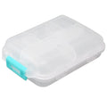 Portable 10-Compartment Waterproof Travel Medicine Pill Case