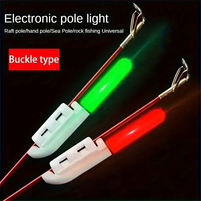 LED Night Fishing Bite Light Set + CR425 Battery – 3 or 5 Pack