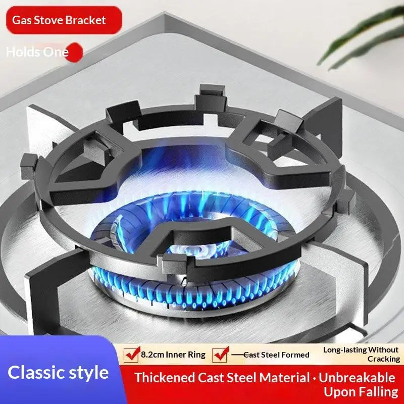 Cast Steel Non-Slip Gas Stove Wok Support Ring Universal Fit