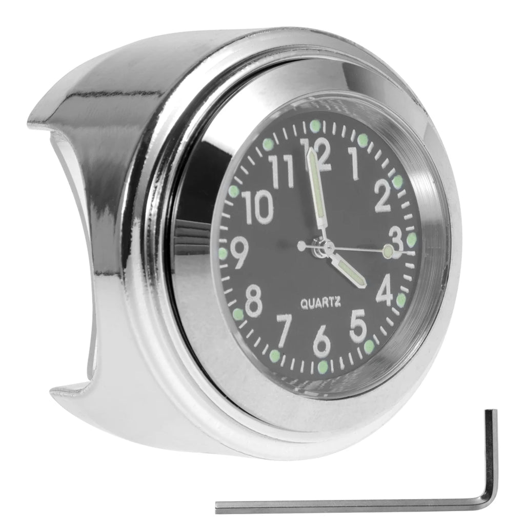 Motorcycle Handlebar Clock – Waterproof Night Luminous Watch