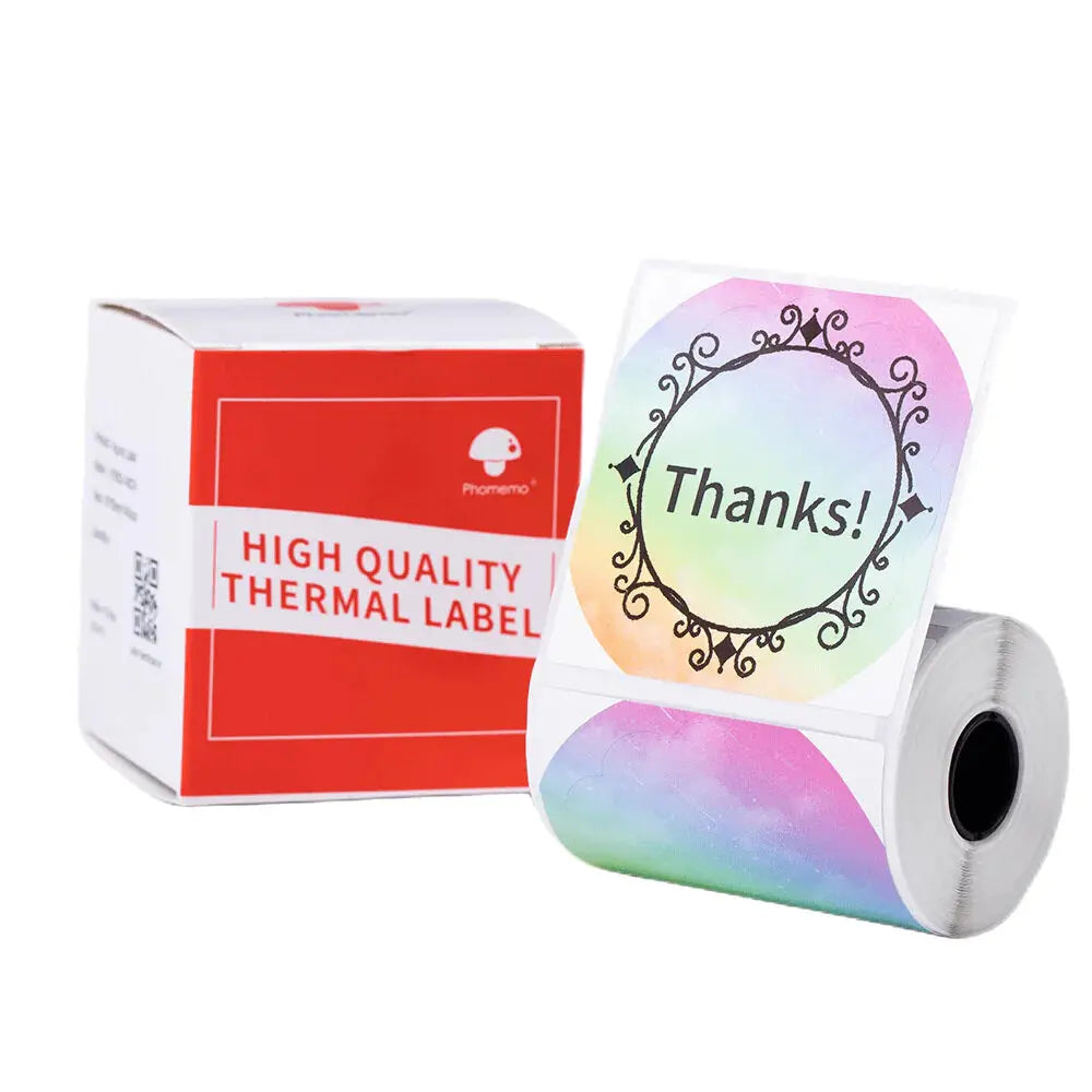 Phomemo M110/M200 Self-Adhesive Thermal Label Paper Stickers