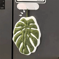 Cartoon Leaf Coral Velvet Hand Towel – Kitchen & Bathroom Hand Towel Nixie E