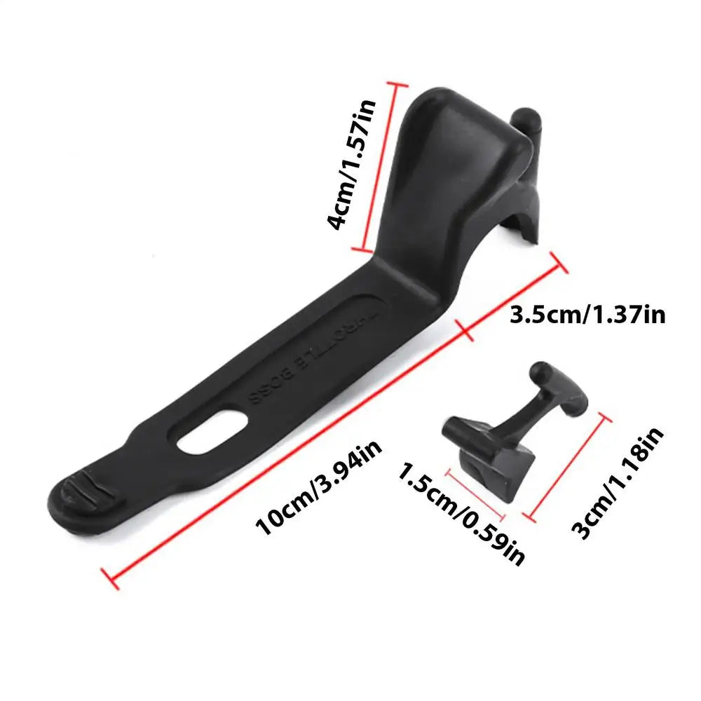 Motorcycle Throttle Clip Cruise Control – Scooter & E-Bike Throttle Cruise Clip Nixie Black