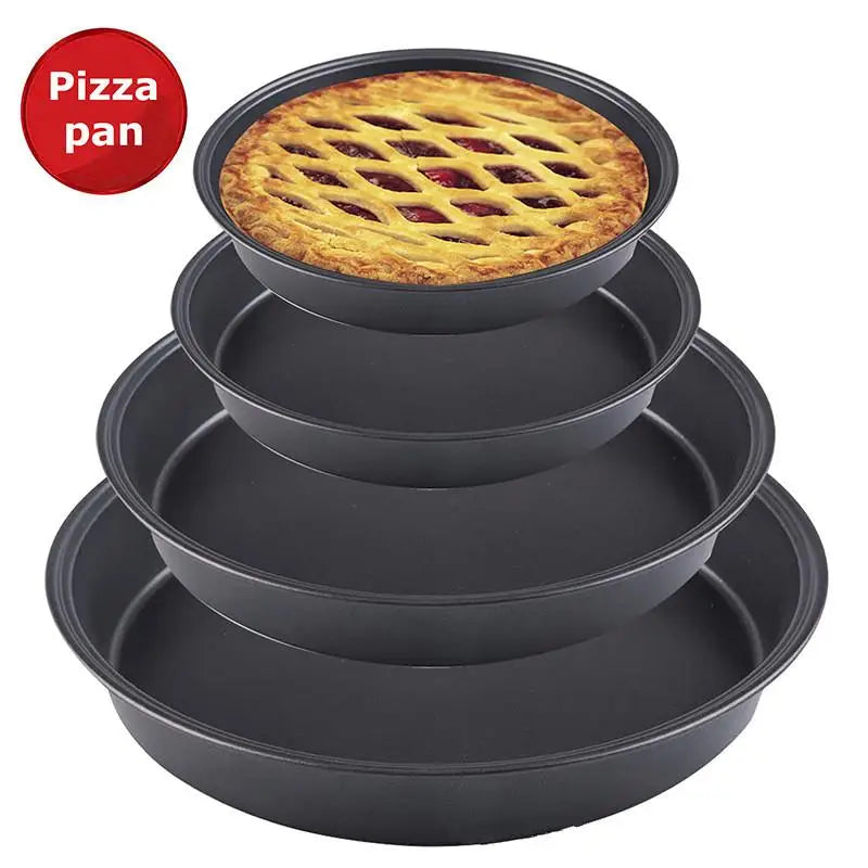 Nonstick Carbon Steel Pizza Pan – 10, 11, 12 & 14 Inch Pizza Baking Pan Nixie