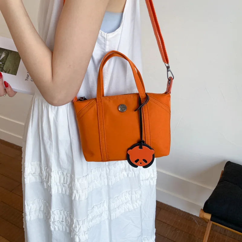 Women's Nylon Crossbody Tote Bag | Korean Fashion Style Crossbody Tote Bag Nixie