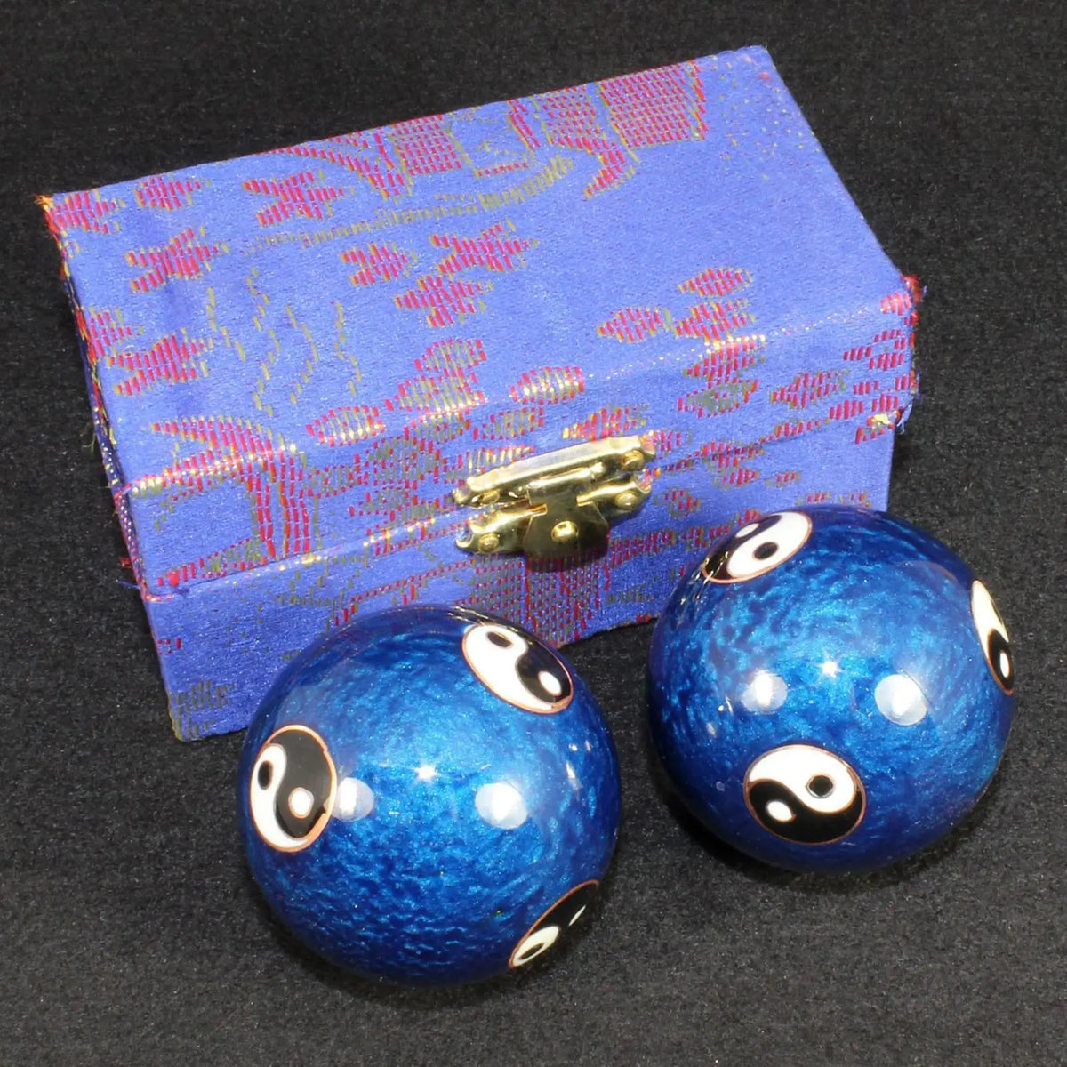 Chinese Baoding Balls 2-Pack – 1.85" Stainless Steel Meditation