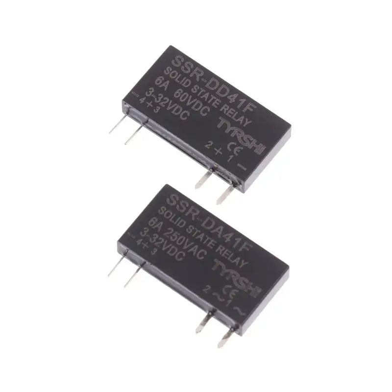 DIN Rail Solid State Relay SSR-41FDD/FDA DC-DC 6A 3-32VDC