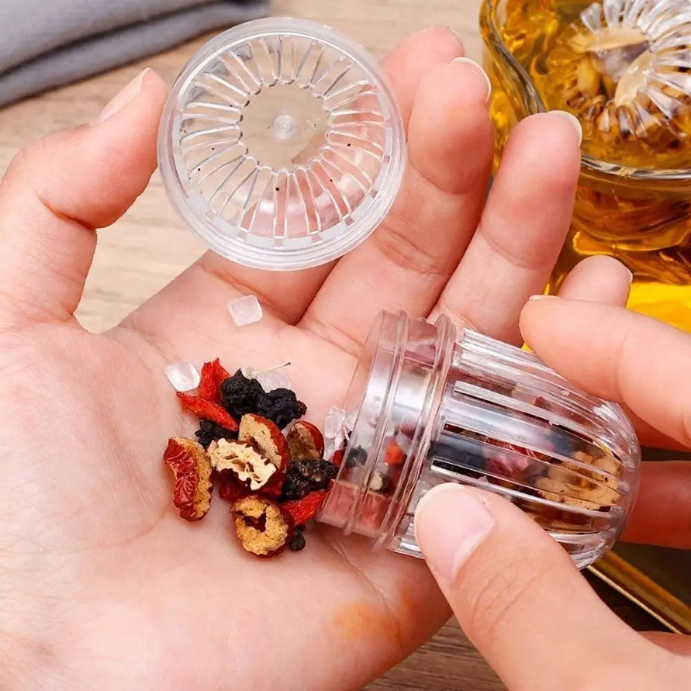 Reusable Plastic Tea Filter Ball – Leaf Strainer & Diffuser Tea Infuser Strainer Nixie