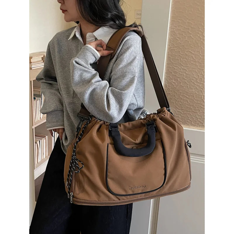 Nixie Large Travel Tote Bag – Expandable Gym & Weekend Bag Travel Tote Bag Nixie