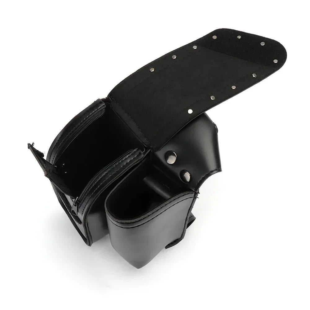 KEMITOUR Waterproof PU Leather Motorcycle Crash Bar Saddlebags Motorcycle Saddlebag Nixie
