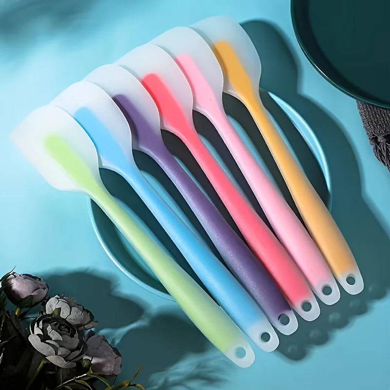 5-Piece Silicone Spoon Set – Non-Stick Heat-Resistant Utensils Silicone Kitchen Utensils Nixie