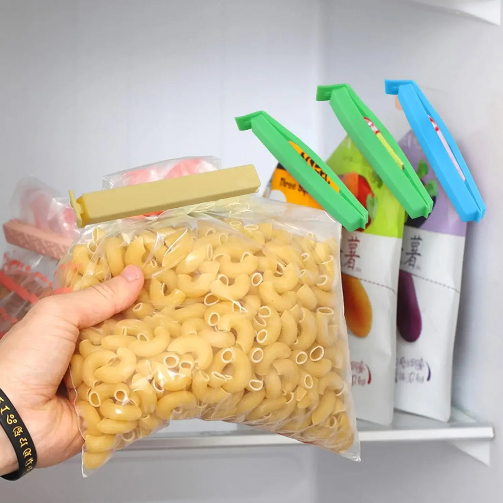 5PCS Food Bag Sealing Clips – Airtight Kitchen Storage Clamps Food Bag Clips Nixie