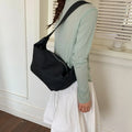 Nixie Minimalist Large Crossbody Shoulder Bag for Women Crossbody Shoulder Bag Nixie Black
