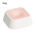 Anti-Spill Slow Drinking Pet Water Fountain Bowl 1000ml Pet Water Fountain Nixie Pink