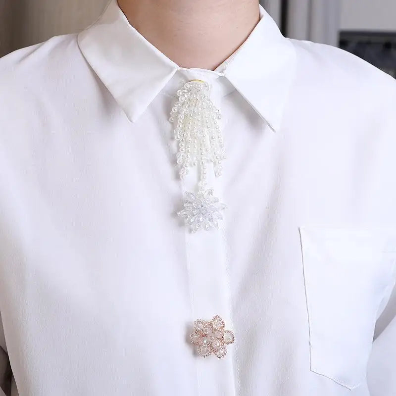 Pearl Button Covers Shirt Cufflinks – DIY Alloy Accessories