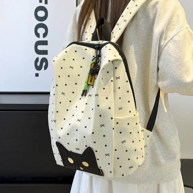 Women's Large Capacity Minimalist Backpack – Korean Style Women's Backpack Nixie