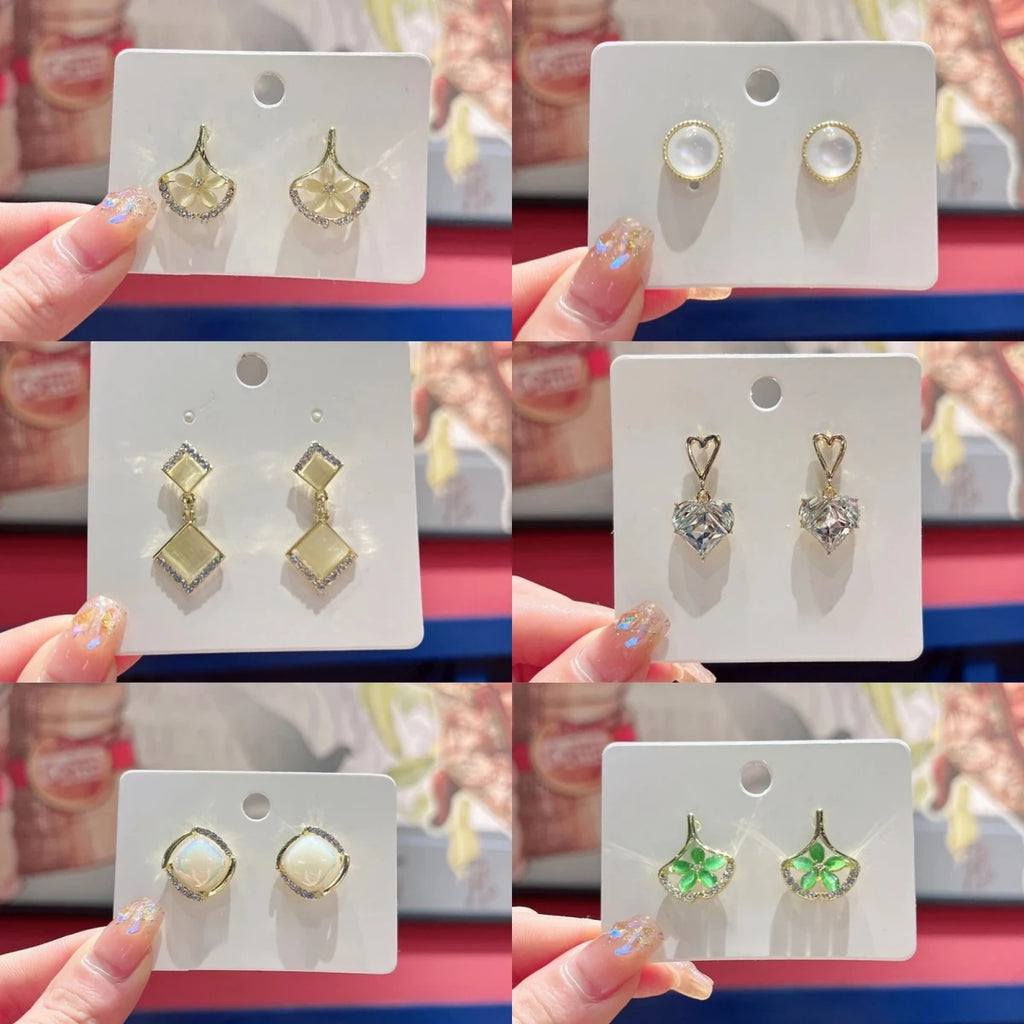 14K Gold Plated French Vintage Drop Ear Cuff Set for Women Fashion Ear Cuffs Nixie