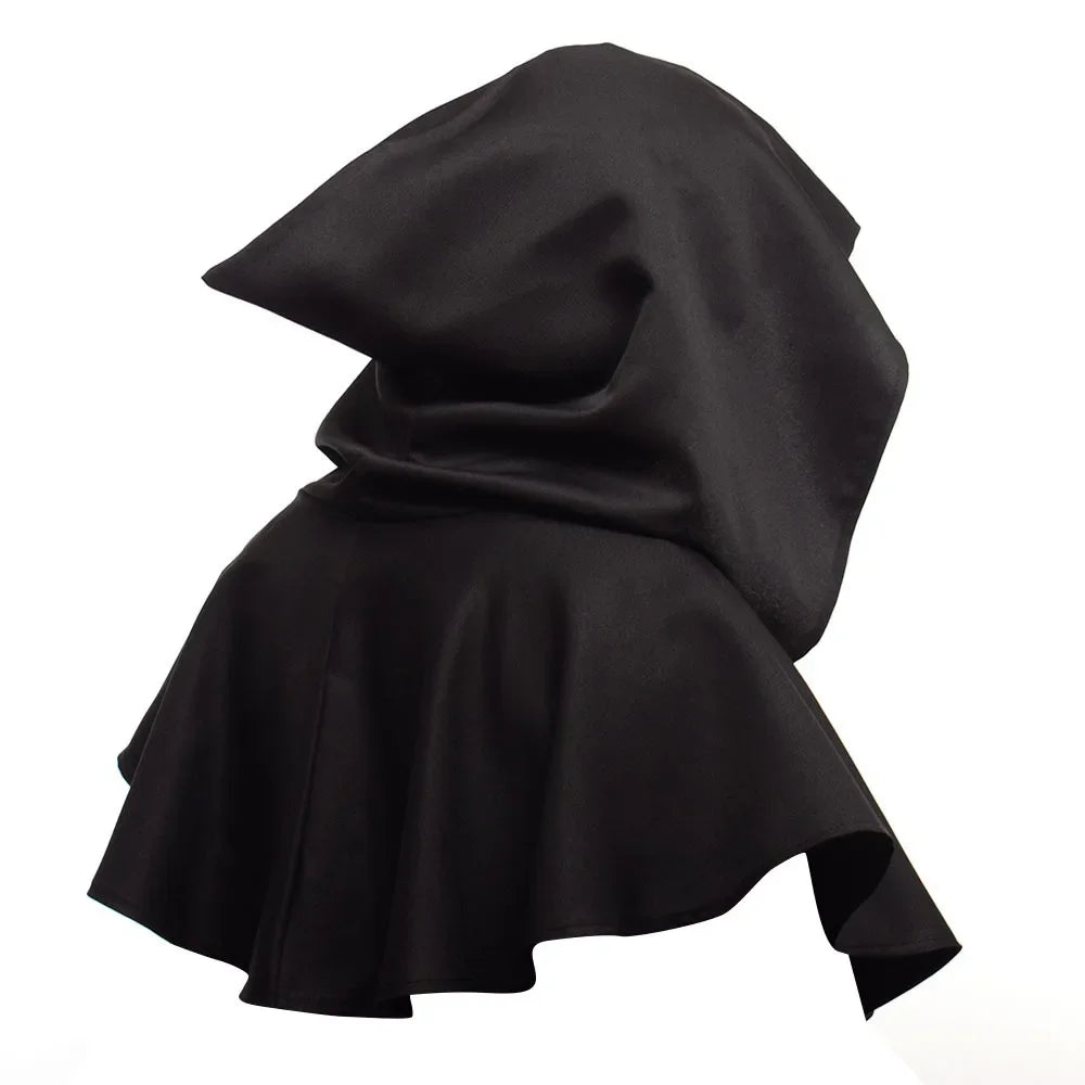Halloween Hooded Cape Cloak – Witch Wizard Vampire Costume