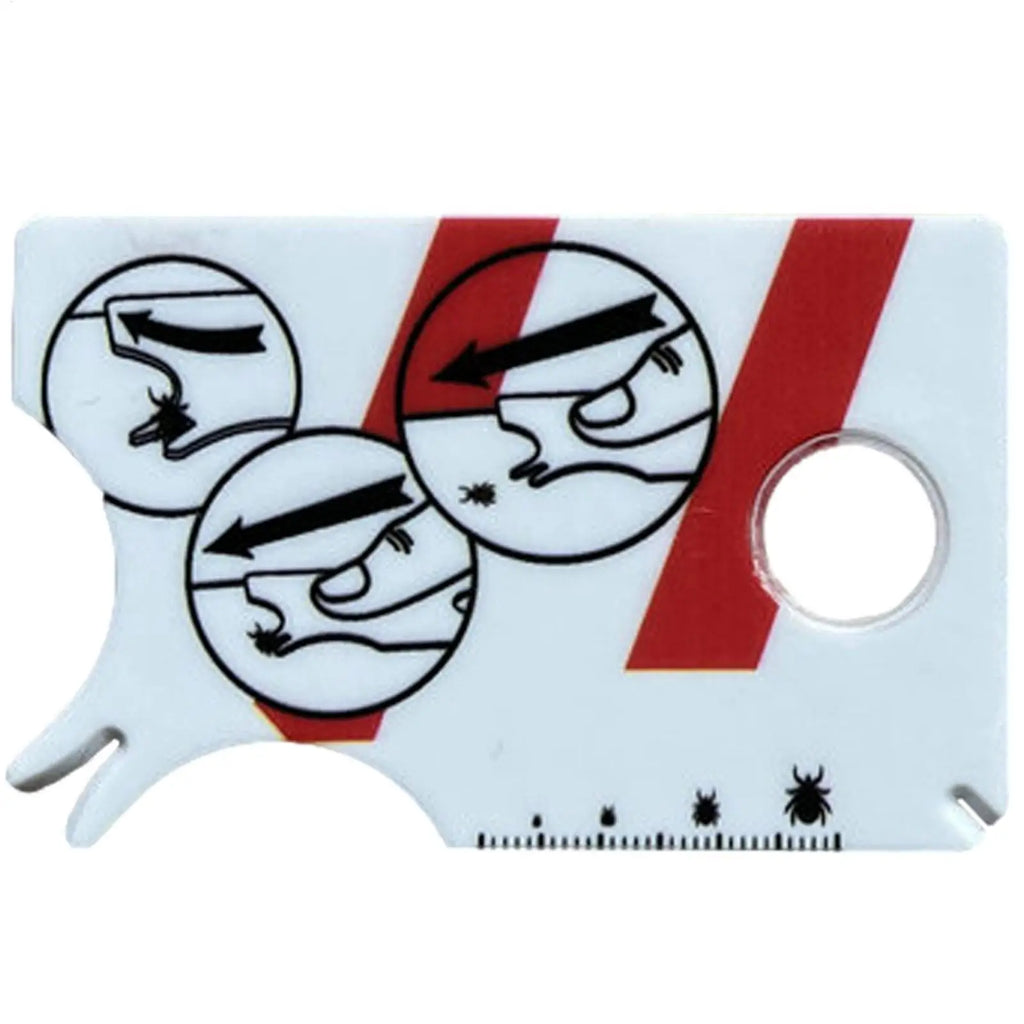 Tick Remover Card with Magnifying Glass for Dogs & Cats Pet Tick Remover Nixie
