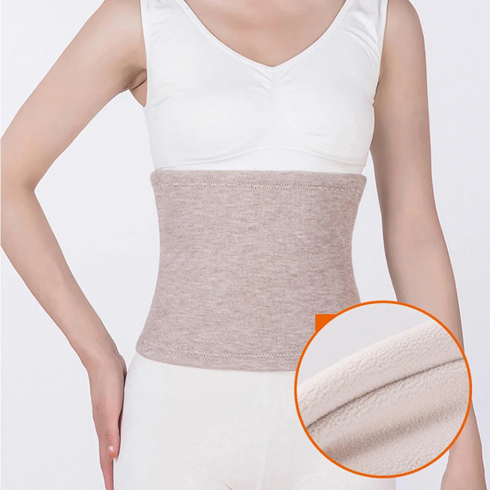 Winter Thermal Cashmere Waist Warmer & Lumbar Support Belt