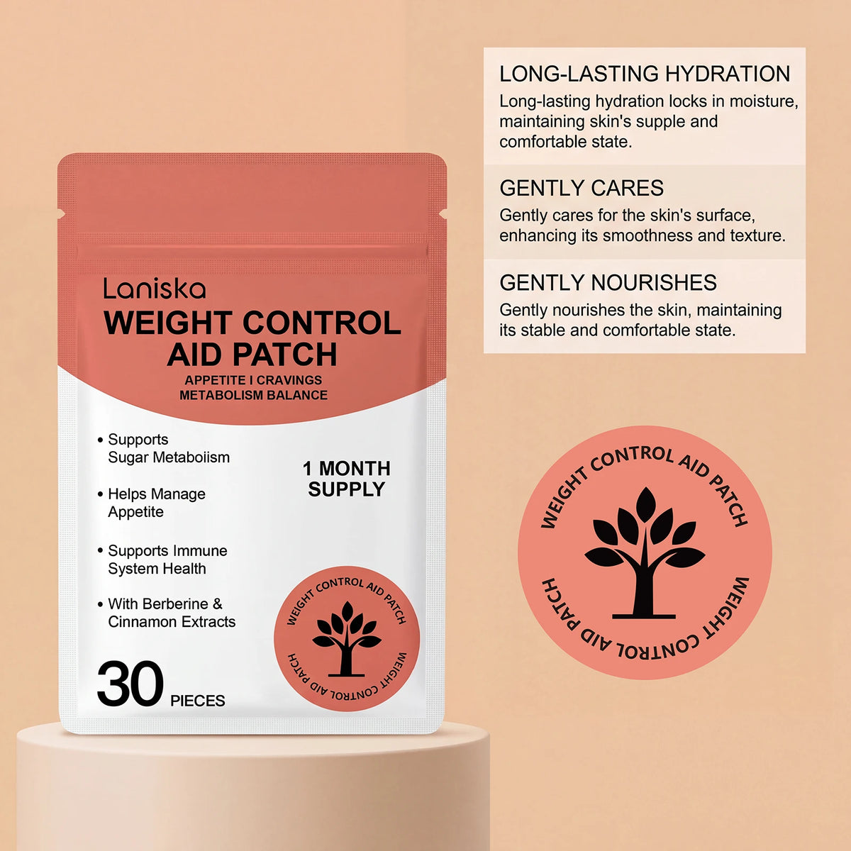 Body Contour Patches – Energy & Wellness Support Stickers Body Care Patches Nixie