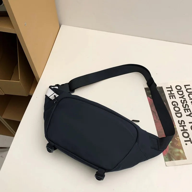 Color Block Crossbody Bag – Unisex Nylon Satchel | All Seasons Crossbody Bag Nixie