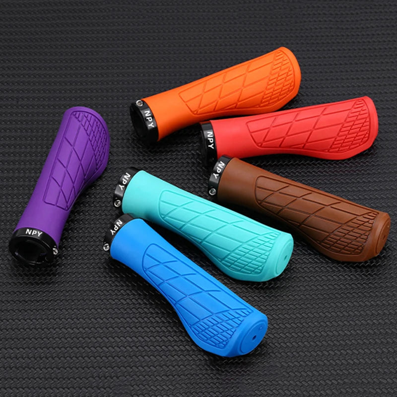 MTB Lock-On Bicycle Handlebar Grips – Anti-Slip Ergonomic Bicycle Handlebar Grips Nixie