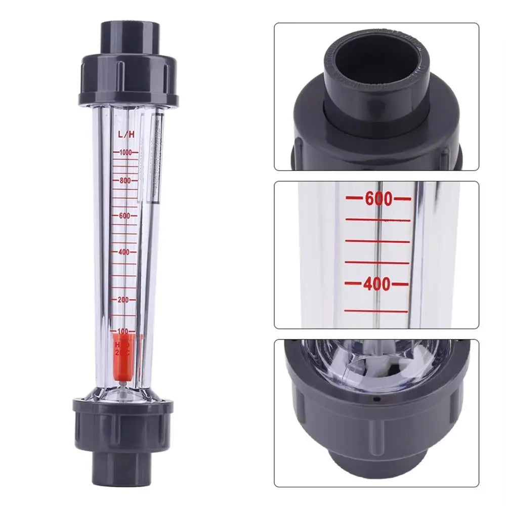 DN15 Plastic Liquid Float Flowmeter – 6-60LPH / 100-1000LPH Liquid Flow Meter Nixie