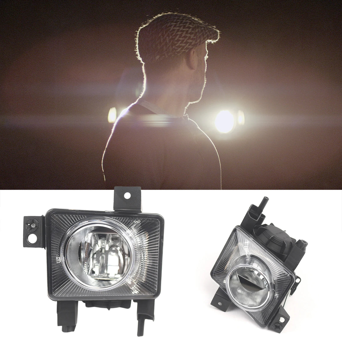Opel Vauxhall Vectra C Front Fog Light Assembly 2005–2009 Fog Light Assembly Nixie