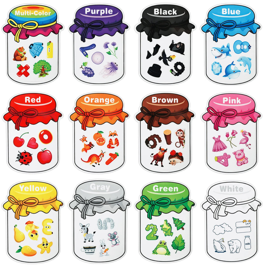 Magnetic Color Sorting Set – Educational Toy for Toddlers Educational Sorting Toy Nixie color Style 1