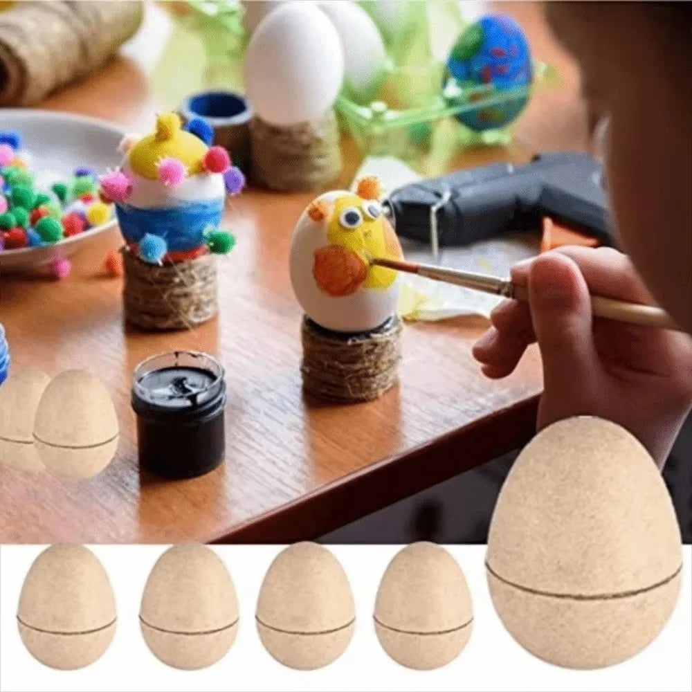 DIY Paintable Easter Eggs – Blank Eco Paper Pulp Craft Set