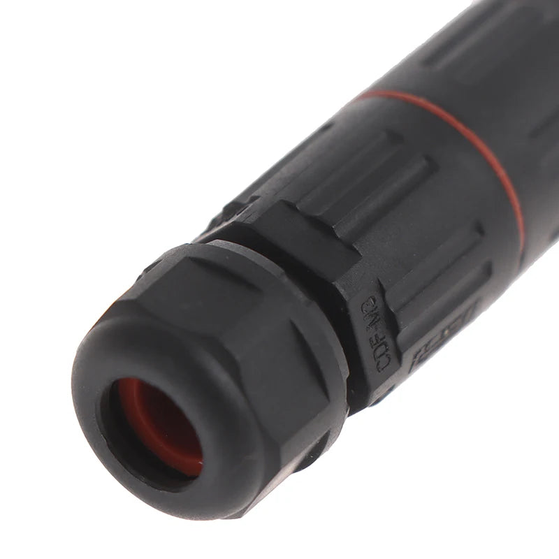 IP68 Waterproof Cable Connector 2/3 Pin Outdoor Plug Socket