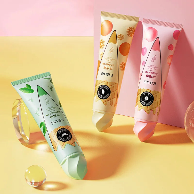 Ice Cream Hand Cream – Peach Fragrance, Moisturizing 30g Hand Cream Nixie