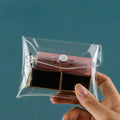 Clear PVC Makeup Brush Bag – Portable Waterproof Travel Pouch Makeup Storage Bag Nixie S