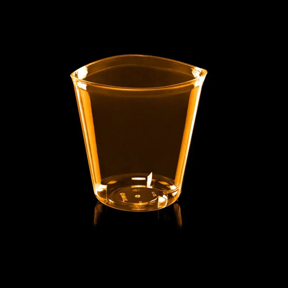 Clear Plastic Disposable Cups 10/20 Pack – Mini Transparent Cups