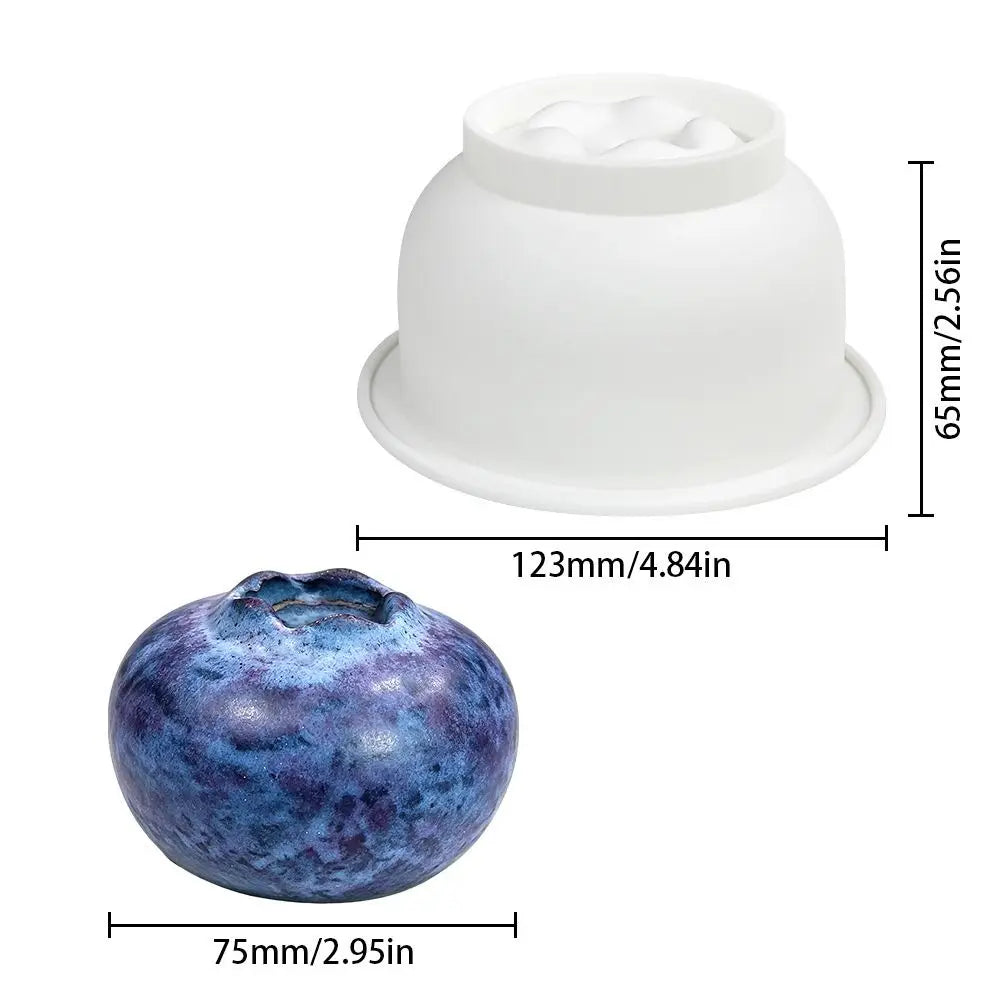 Food-Grade Silicone Blueberry Mousse Cake Mold | BPA Free