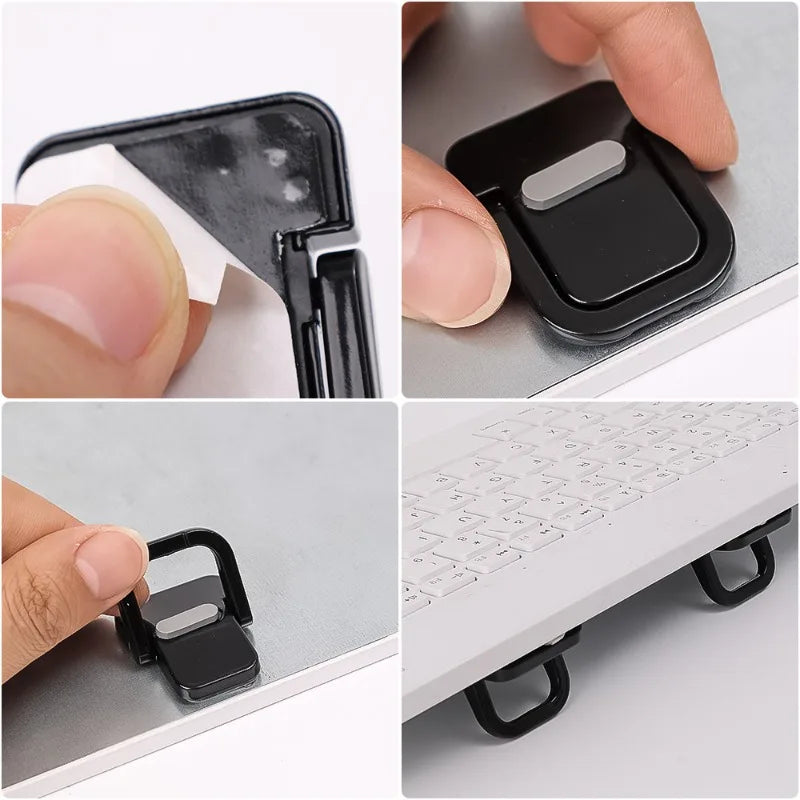 2-Pack Portable Mini Laptop Stand – Fits MacBook, Dell, HP & More Laptop Stand Nixie