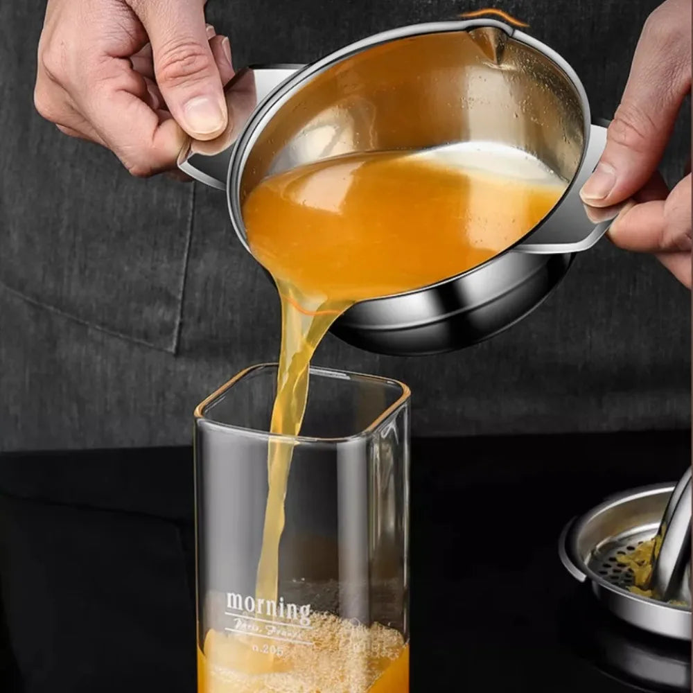 2-Piece Stainless Steel Lemon Squeezer & Citrus Juicer Set Citrus Juicer Set Nixie