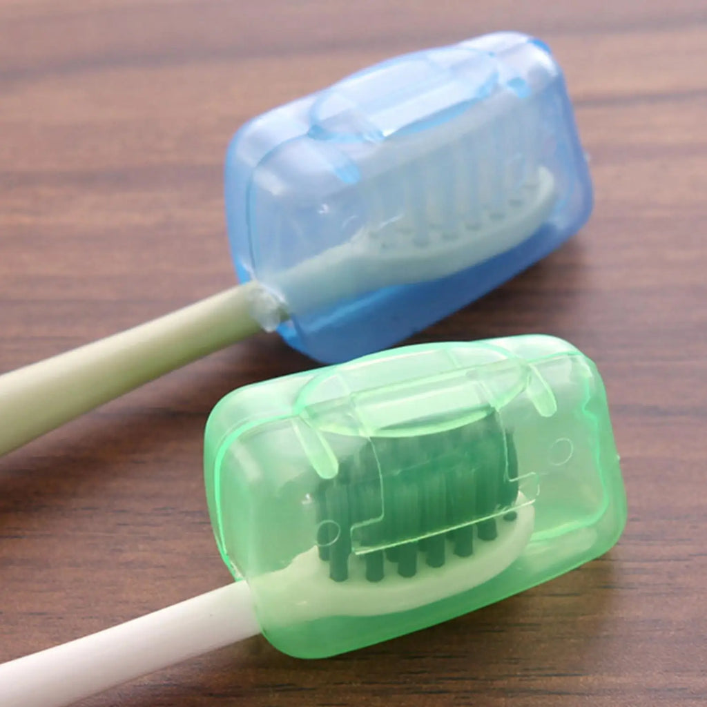 5-Pack Ventilated Toothbrush Head Covers – Travel Caps Toothbrush Head Covers Nixie