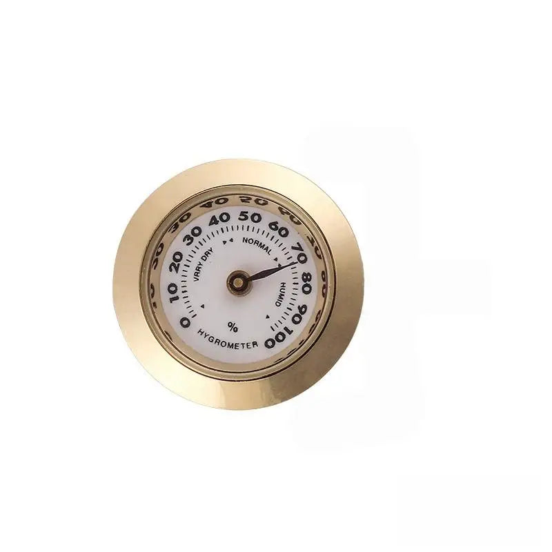 28mm Cigar Hygrometer with Glass Lens for Humidors Humidor Hygrometer Nixie A2