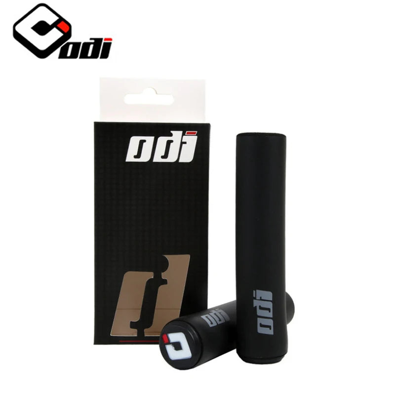 ODI MTB Handlebar Grips – Lockable Anti-Skid Rubber Bike Grips MTB Handlebar Grips Nixie ODI Grips 2-Black