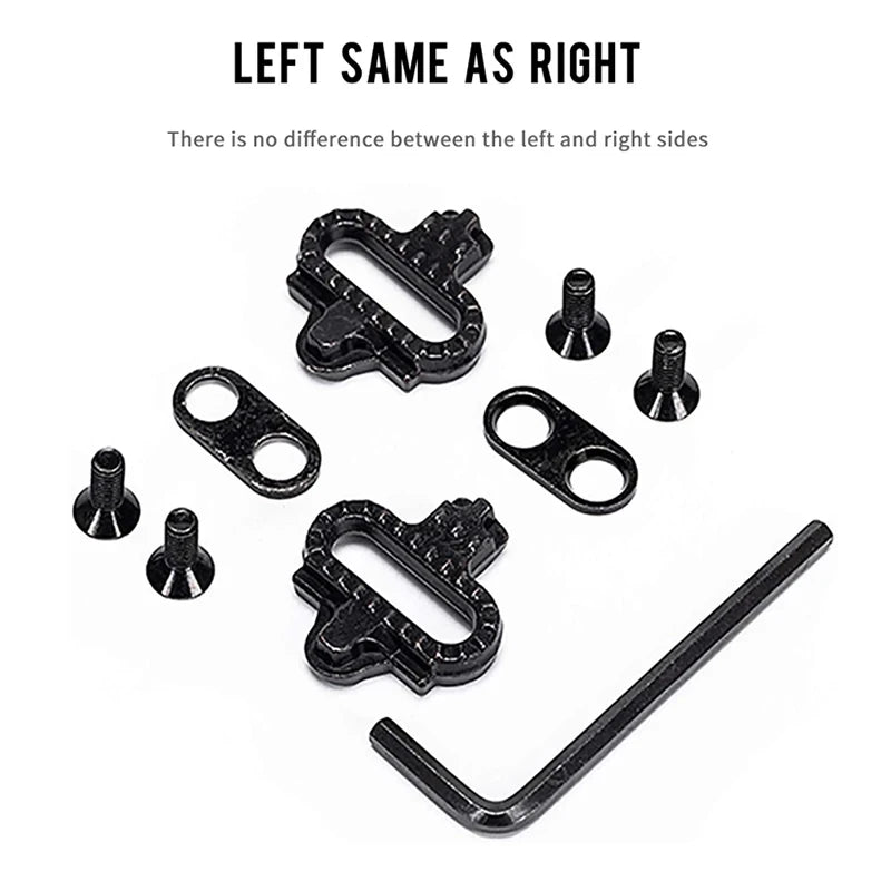 BUCKLOS Road Bike Cleats SPD-SL Look Delta MTB | 0° & 9° Cycling Shoe Cleats Nixie FIT SPD