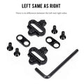 BUCKLOS Road Bike Cleats SPD-SL Look Delta MTB | 0° & 9° Cycling Shoe Cleats Nixie FIT SPD