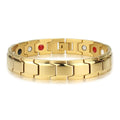 Gold Magnetic Bracelet Unisex – Luxury Oil Drip & Zircon Fashion Bracelet Nixie Single Bars